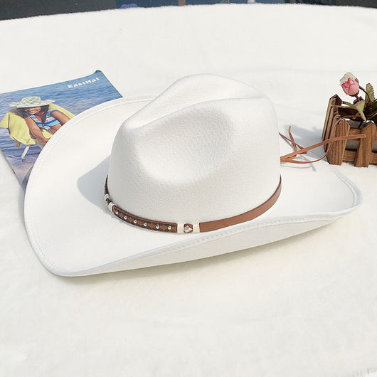 Sombrero Vaquero de Fieltro de Lana para Hombre - Image 4