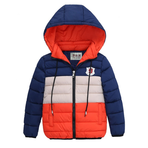 Chaqueta Infantil de Rayas en Algodón y Seda - Diseño Neutro