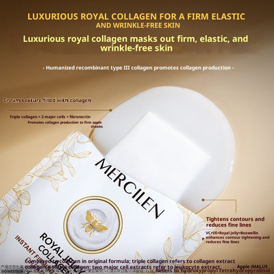 Crema Mascarilla Reafirmante Royal Collagen - Tratamiento Tensador - Image 2