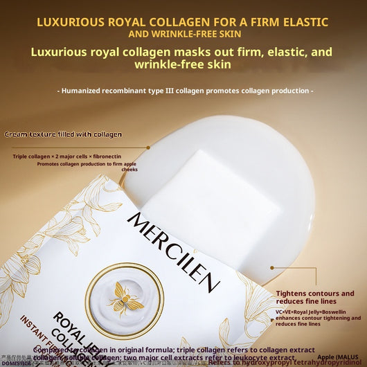 Crema Mascarilla Reafirmante Royal Collagen - Tratamiento Tensador - Image 2