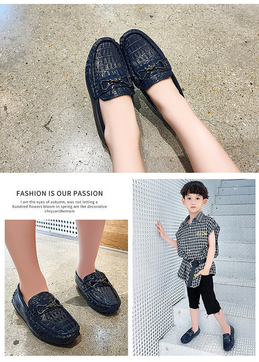 Zapatos de Cuero Estilo Británico para Niños Step On - Image 30