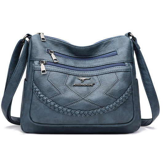 Bolso de Hombro de Cuero Suave para Mujer - Capacidad Extra Grande - Image 9