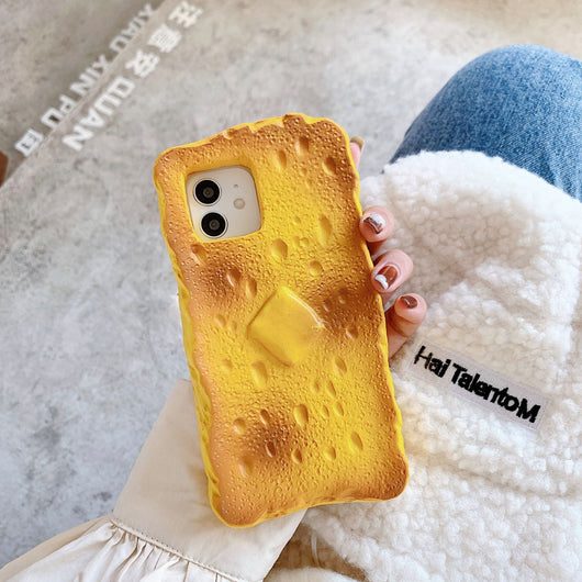 Funda de Silicona para iPhone 11 Diseño Pan Tostado - Image 3