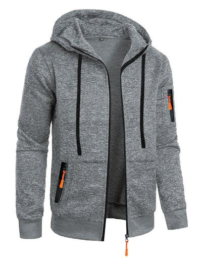 Suéter Deportivo con Capucha y Textura Jacquard para Hombre - Image 19