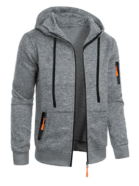 Suéter Deportivo con Capucha y Textura Jacquard para Hombre - Image 19