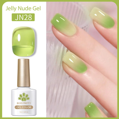 Esmalte de Uñas Gel UV Transparente Efecto Gelatina Fotocurable - Image 33