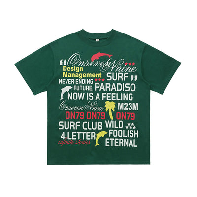 Camiseta Suelta Manga Corta con Escote Diseñado para Hombre - Image 4