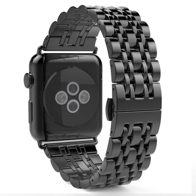 Pulsera de Acero Inoxidable con Siete Cuentas - Image 9