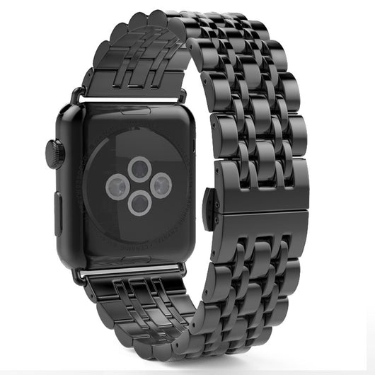 Pulsera de Acero Inoxidable con Siete Cuentas - Image 9