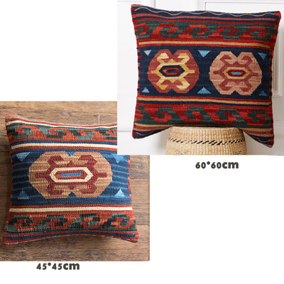Funda de Almohada de Lana Tejida a Mano - Comodidad Premium - Image 57
