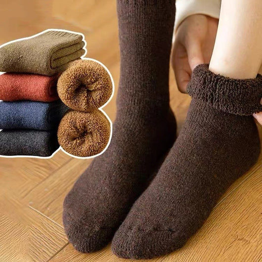 Calcetines de Lana Gruesos para Mujer - Otoño e Invierno