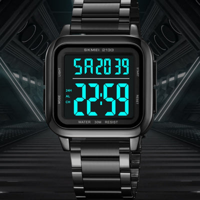 Reloj Electrónico Cuadrado Luminoso Resistente al Agua - Image 20