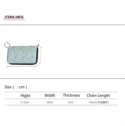 Billetera Crossbody de Cuero PU para Mujer - Serie LINES - Image 8