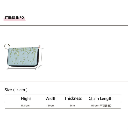 Billetera Crossbody de Cuero PU para Mujer - Serie LINES - Image 8