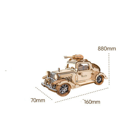 Torre Piano 3D de Madera - Puzzle DIY Rueda de la Fortuna - Image 24