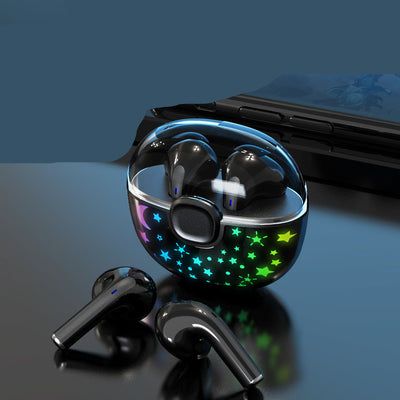 Auriculares Inalámbricos F70 Degradado Creativo Cielo Estrellado - Image 7
