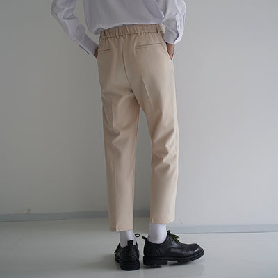 Pantalones Casuales Holgados de Corte Recto Tres Cuartos para Hombre - Image 3