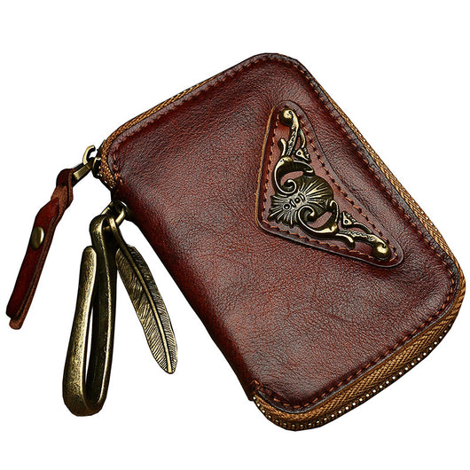Llavero de Cuero Genuino para Hombre - Diseño Artesanal Personalizado - Image 11