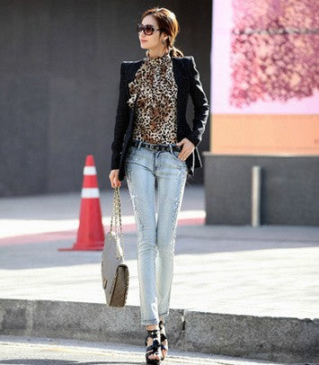 Pantalones Skinny Desgastados y Ajustados - Image 7