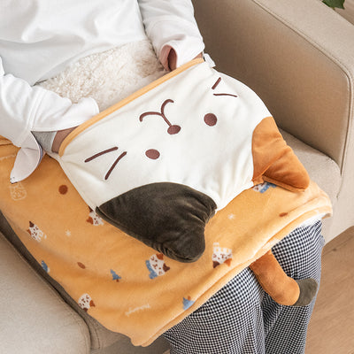Manta Capa Gato Japonesa - Cozy Shawl para Siesta y Descanso - Image 10