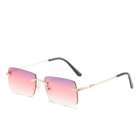 Gafas de Sol Cuadradas Sin Marco - Estilo Moderno para Hombre y Mujer - Image 8