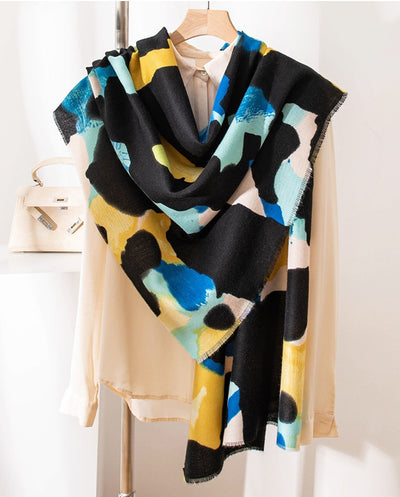 Bufanda de Cachemira Premium para Otoño e Invierno - Elegancia Versátil para Mujer - Image 11