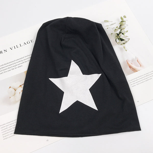 Gorro Cálido Estilo Coreano con Estrella de Cinco Puntas para Cuarentena - Image 3