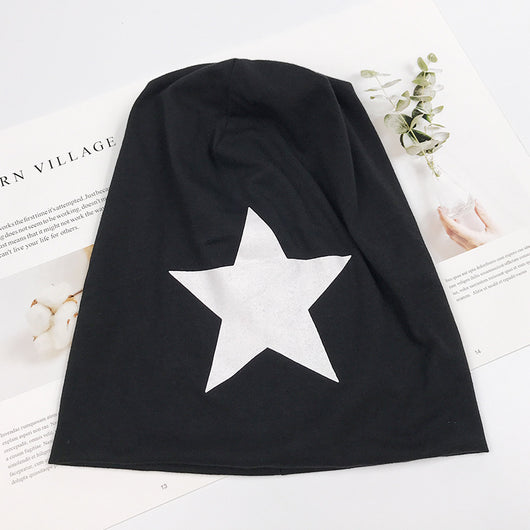 Gorro Cálido Estilo Coreano con Estrella de Cinco Puntas para Cuarentena - Image 3