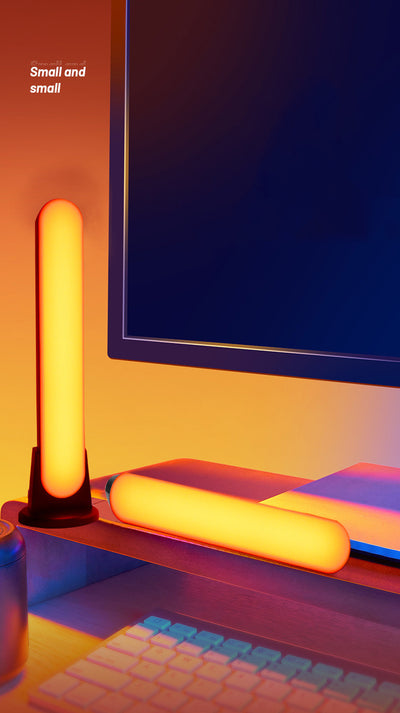 Luz Ambiental RGB Inteligente con Sensor de Música y Bluetooth