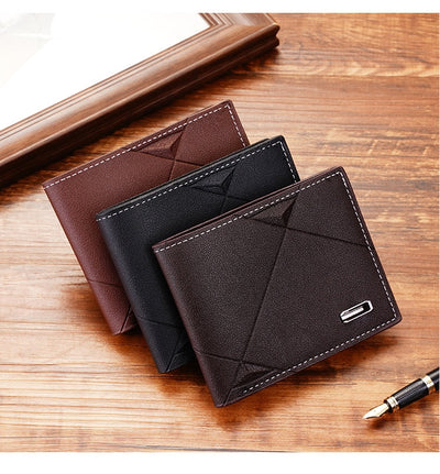 Billetera Delgada para Hombre con Múltiples Compartimentos - Cuero Suave Plegable - Image 10