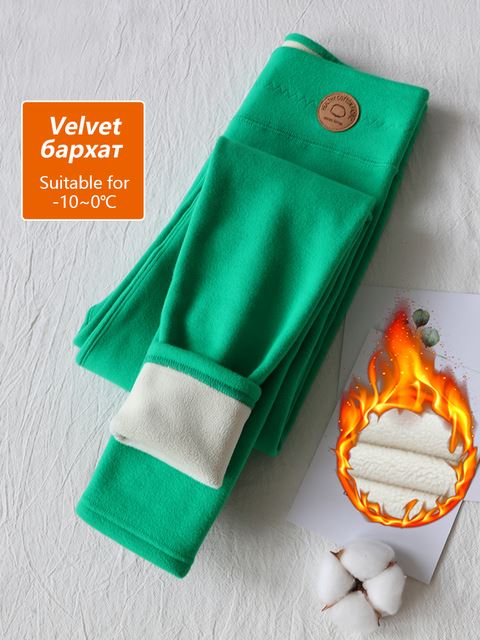 Leggings Térmicos de Terciopelo Ajustados para Invierno - Efecto Reductor - Image 21