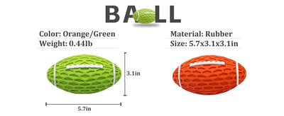 Juguete de Rugby Resistente para Perros Grandes - Diseño Duradero con Sonido Chirriante - Image 19