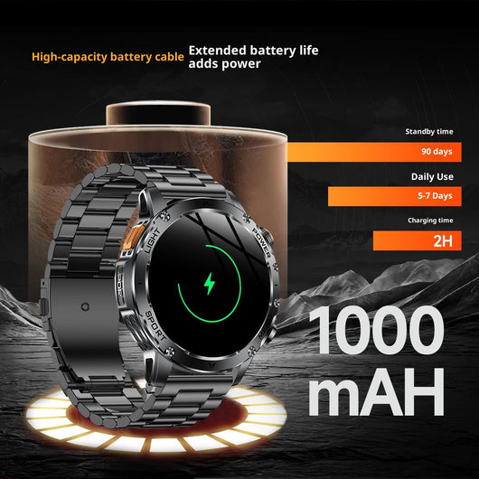 Reloj Inteligente Deportivo Pantalla Full HD Batería Ultra Duradera 1000mA - Image 11