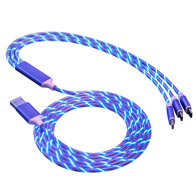 Cable de Carga y Datos Luminoso 3 en 1 - Image 8
