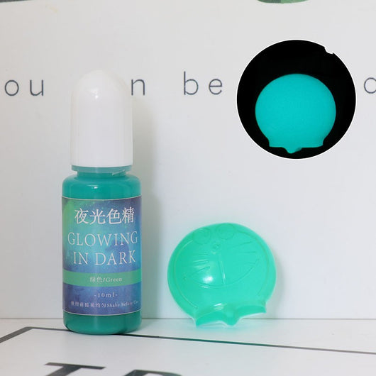 Kit de Resina Epoxi con Pigmento Luminiscente UV y Moldes de Cristal - Image 7