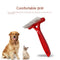 Peine Deshedding para Perros y Gatos - Desenredador de Nudos Profesional