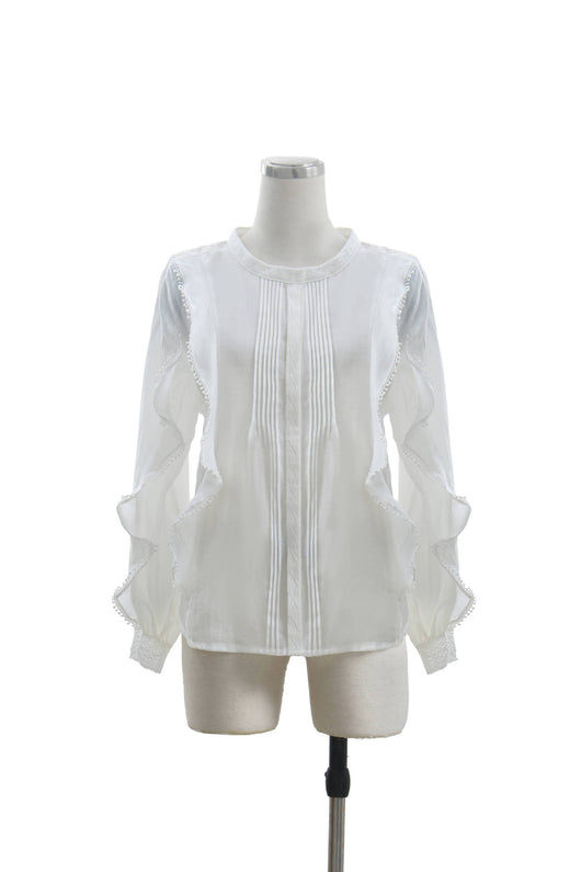 Blusa Elegante Estilo Francés con Encaje Reductora y Corte Suelto - Image 23