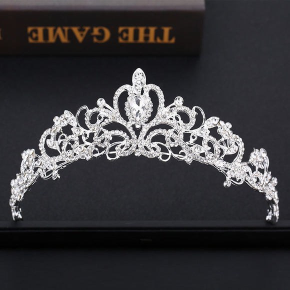 Corona Barroca para Novia - Diadema de Lujo