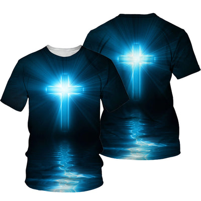 Playera Estilo Urbano con Impresión 3D - Manga Corta para Hombre - Image 12