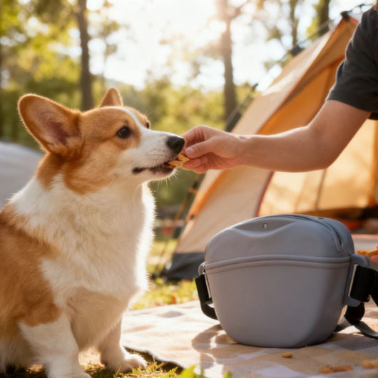 Riñonera de Entrenamiento Canino Portátil de Silicona