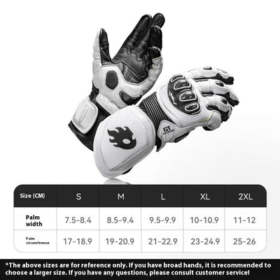 Guantes de Motociclismo en Fibra de Carbono para Pista - Image 2