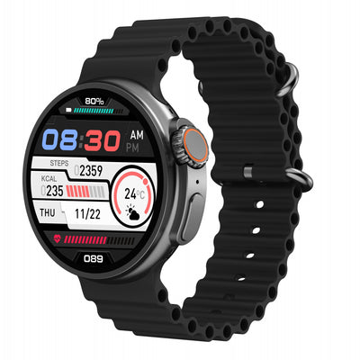 Reloj Inteligente K9 Pantalla Redonda 1.39" con Carga Inalámbrica y NFC - Image 8