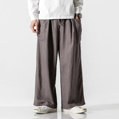 Pantalones Anchos Retro Estilo Chino Vintage Boyfriend - Image 7