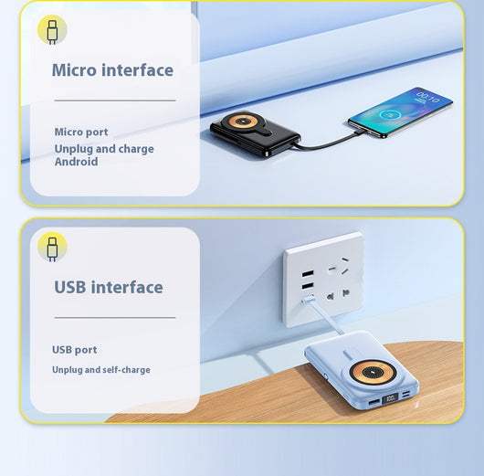 Powerbank Magnético de Gran Capacidad con Soporte Integrado - Image 17