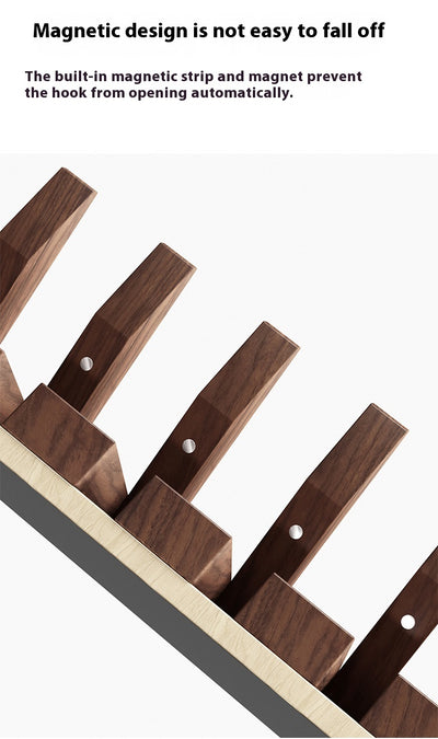 Perchero de Madera Maciza sin Taladro para Pared - Gancho Minimalista para Hogar - Image 19