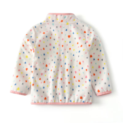 Chaqueta Polar Infantil con Cuello de Pie y Mangas Largas - Image 16