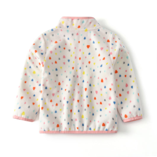 Chaqueta Polar Infantil con Cuello de Pie y Mangas Largas - Image 16