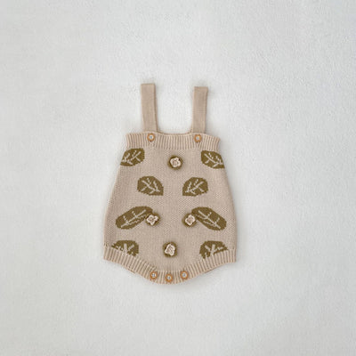 Conjunto de Dos Piezas Infantil con Diseño Hojas Jacquard - Image 5