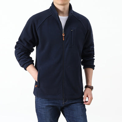 Chaqueta de Forro Polar con Cuello Alto para Hombre - Image 6