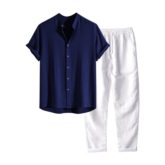 Blazer Casual Slim Fit Algodón y Lino para Hombre - Estilo Europeo - Image 11